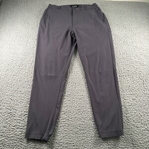 CUTS Pants Mens L Dark Gray‎ Tapered Jogger Travel Performance Polyester Stretch
